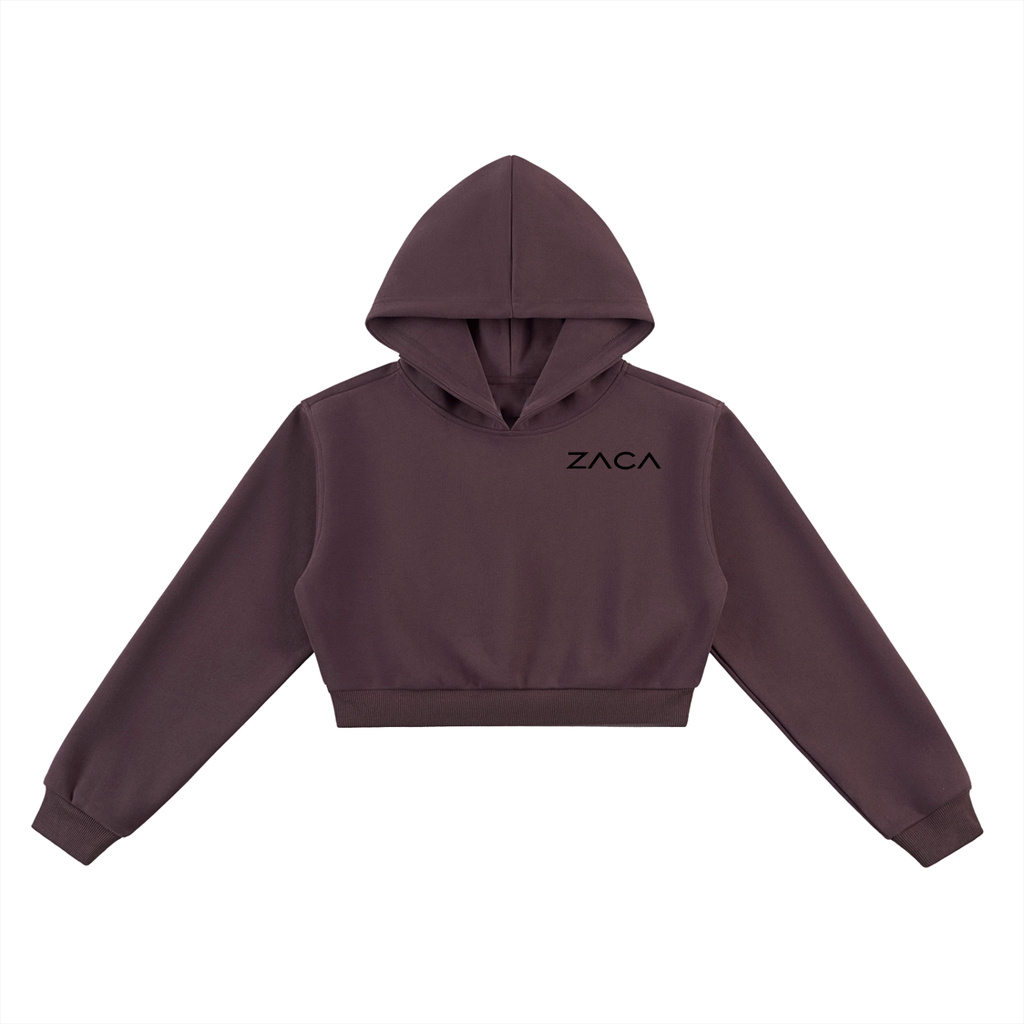 ZACA Essential Cropped Hoodie