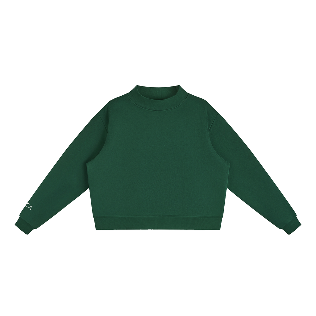 ZACA Core Cropped Mockneck