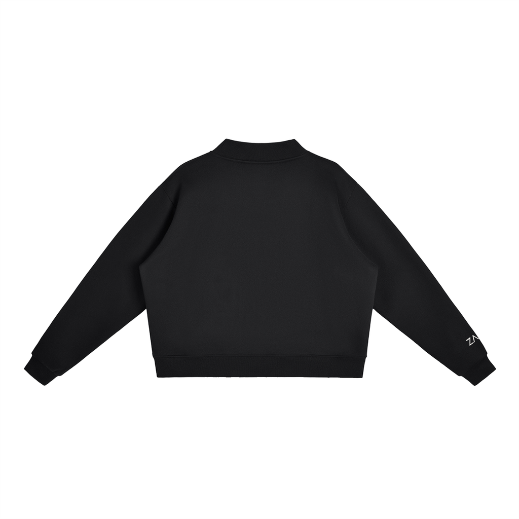 ZACA Core Cropped Mockneck