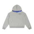 ZACA Static Plaid Zip Hoodie