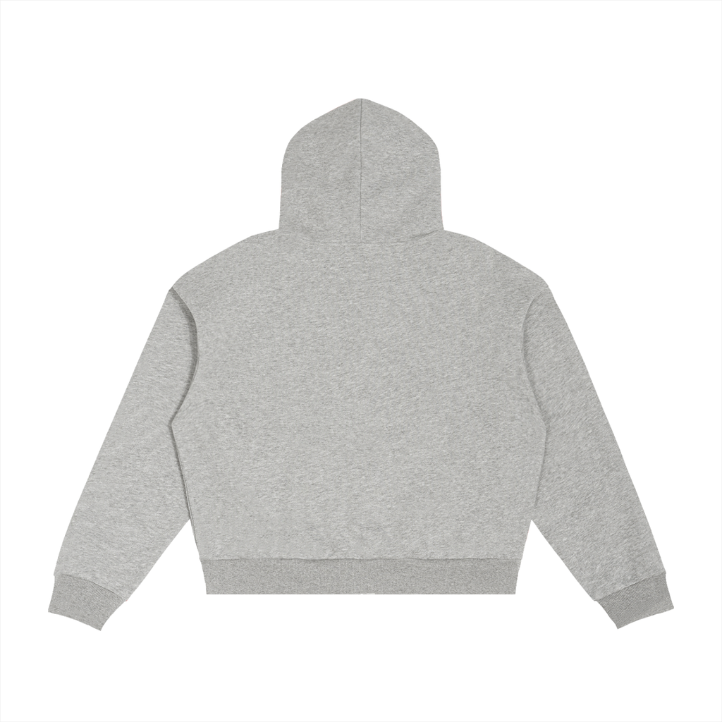 ZACA Static Plaid Zip Hoodie