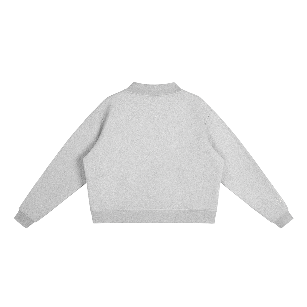 ZACA Core Cropped Mockneck
