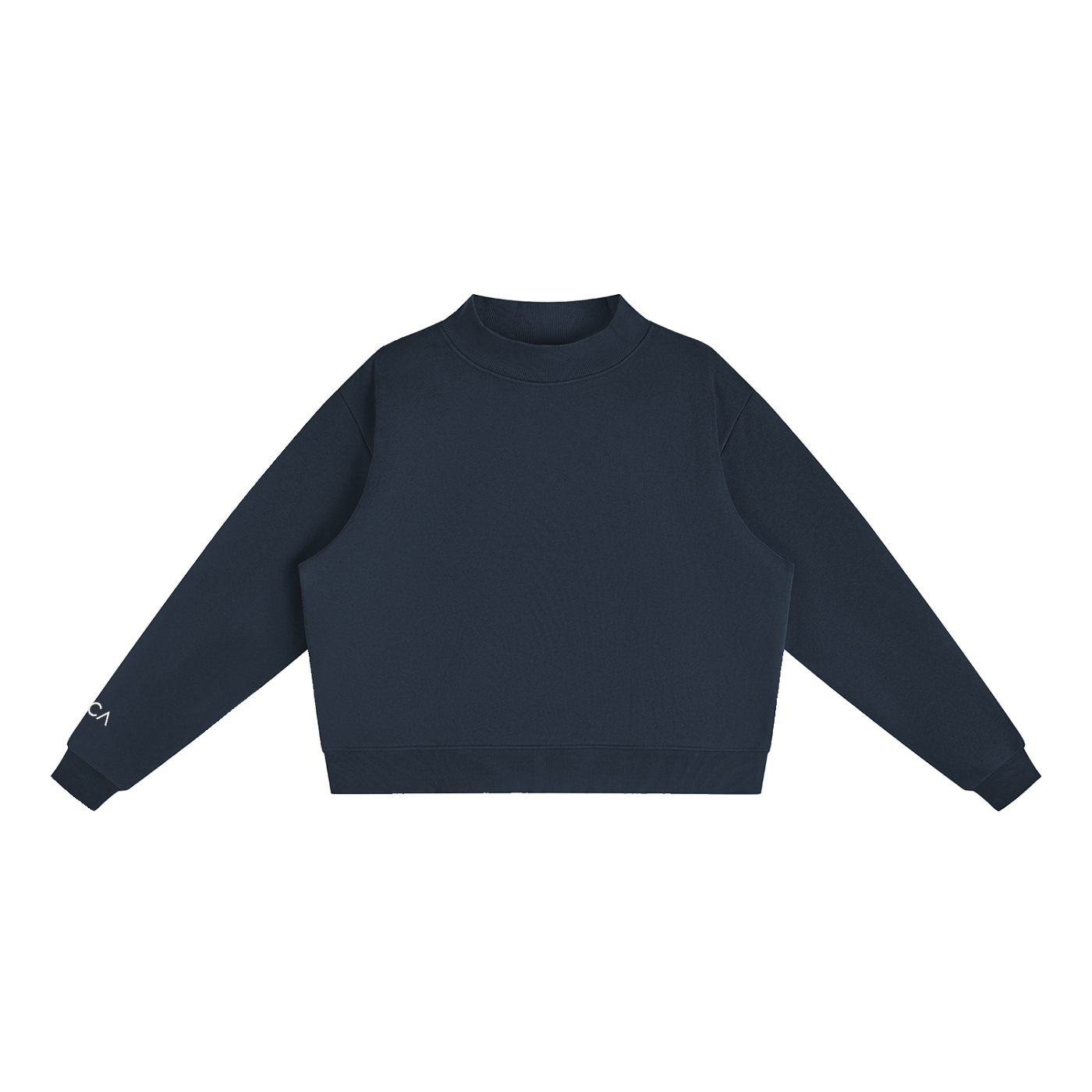 ZACA Core Cropped Mockneck