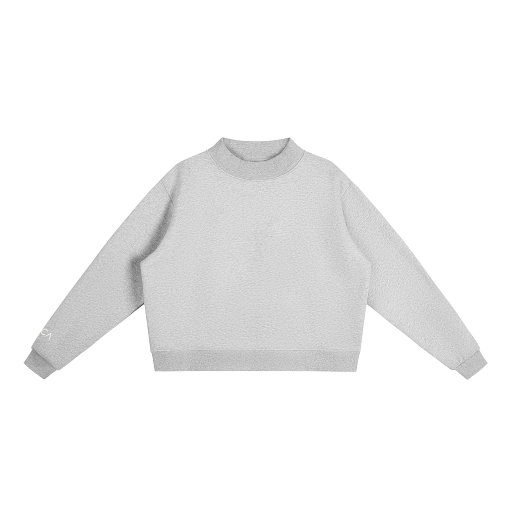 ZACA Core Cropped Mockneck