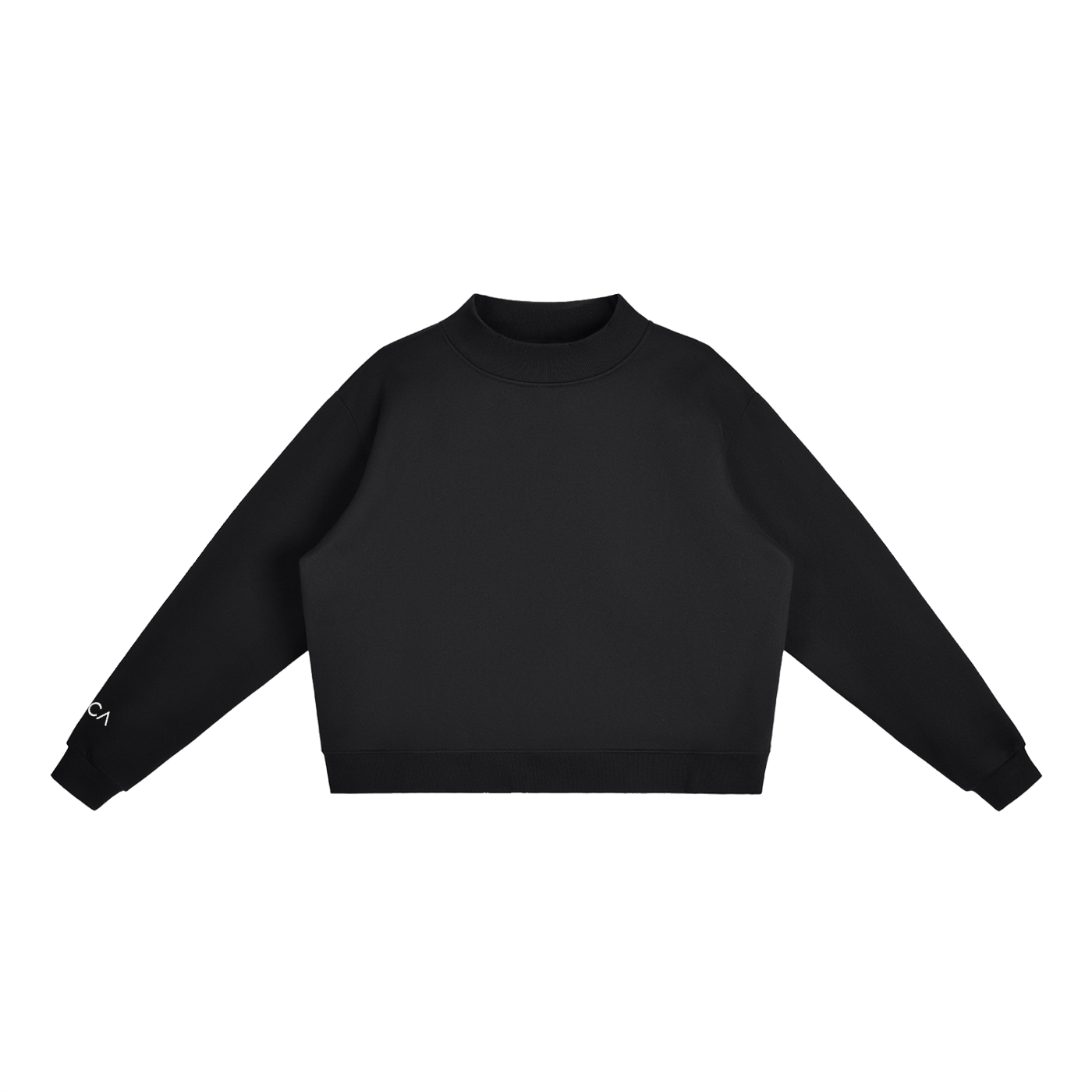 ZACA Core Cropped Mockneck